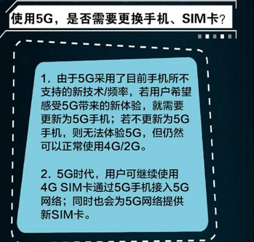 华夏头条:5g需要换手机吗？5G上网需要换手机号？照旧两样都得换？