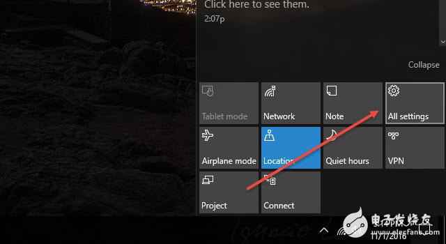 Windows 10中打开或封锁通知的配置