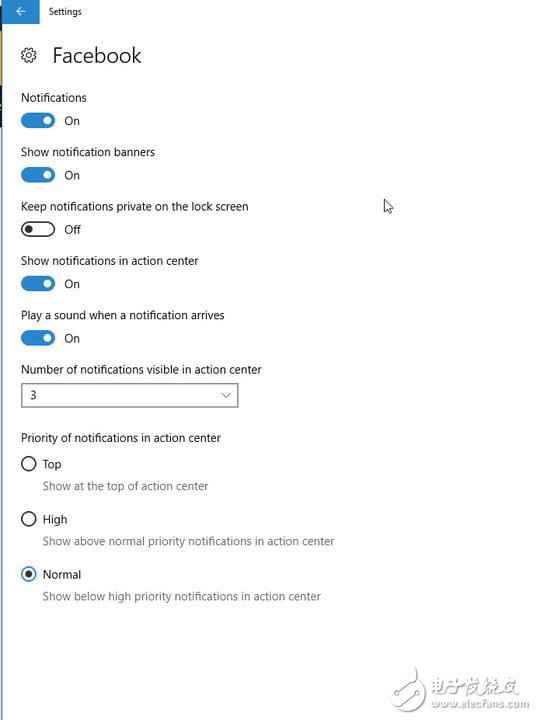 Windows 10中打开或封锁通知的配置