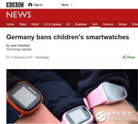儿童智妙手表被多国禁售,监听设备存在裂痕