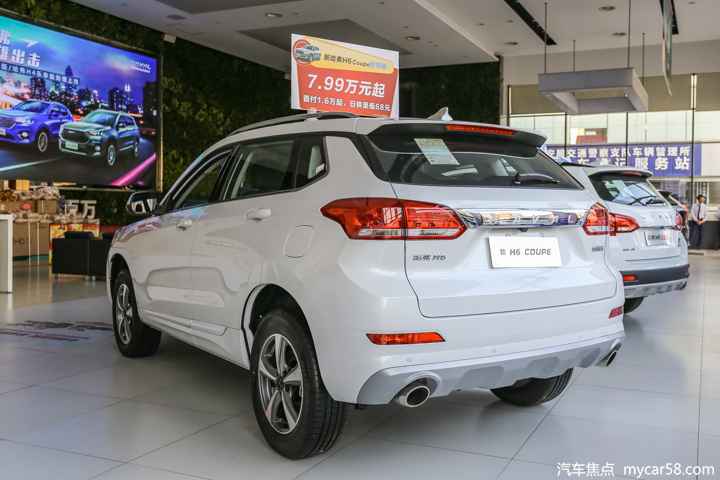 十万预算买SUV，兼具天性与实用？到店实拍哈弗H6 Coupe