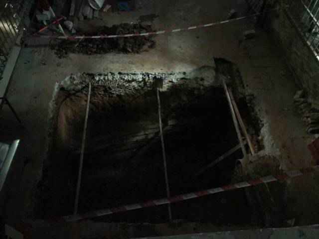 广州越秀住民加装电梯，竟意外发明汉代古墓！
