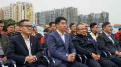 春运路上绿色出行 启辰D60EV出租车交车典礼在广