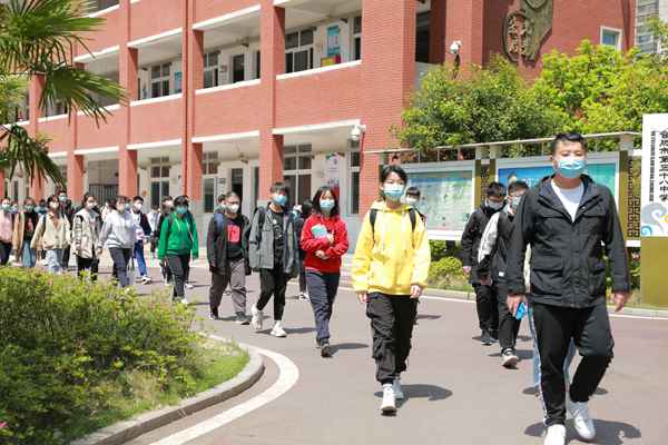 合肥38中教育集团多举措严落实保障初三学生安全复课