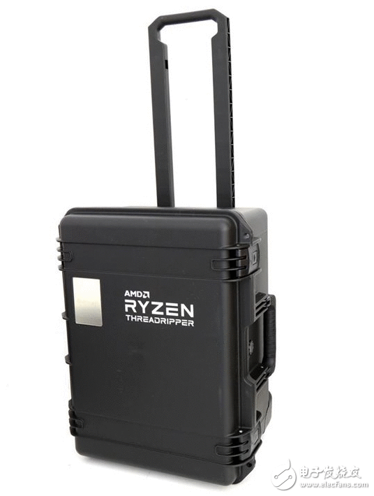 AMD Threadripper开箱图赏：从没有见过巴掌大的处理惩罚器！