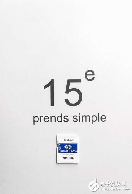 摄影发热友的福音 带WIFI的存储卡——东芝 FlashAir 第四代无线SDHC存储卡