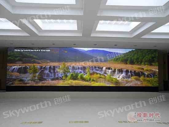 创维DLP拼接大屏进驻山西大同交警支队指挥中心