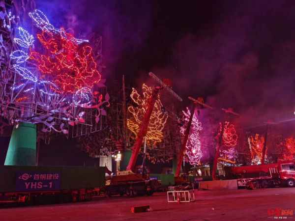 “牡丹花开”国庆夜！浏阳烟花绽放国庆联欢晚会探秘