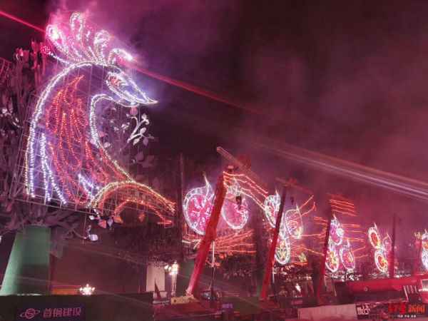 “牡丹花开”国庆夜！浏阳烟花绽放国庆联欢晚会探秘