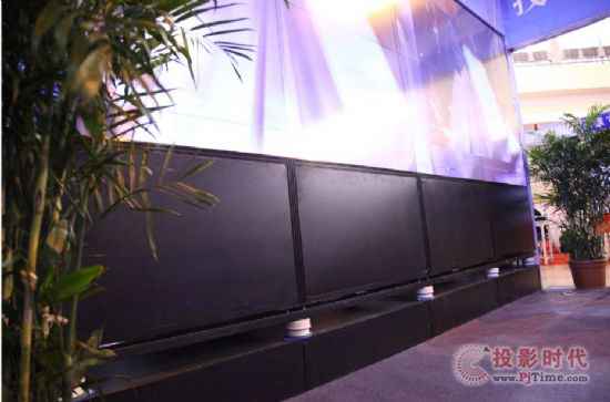 丰信达超等防震大屏幕成为太原煤炭家产展览会刺眼新宠