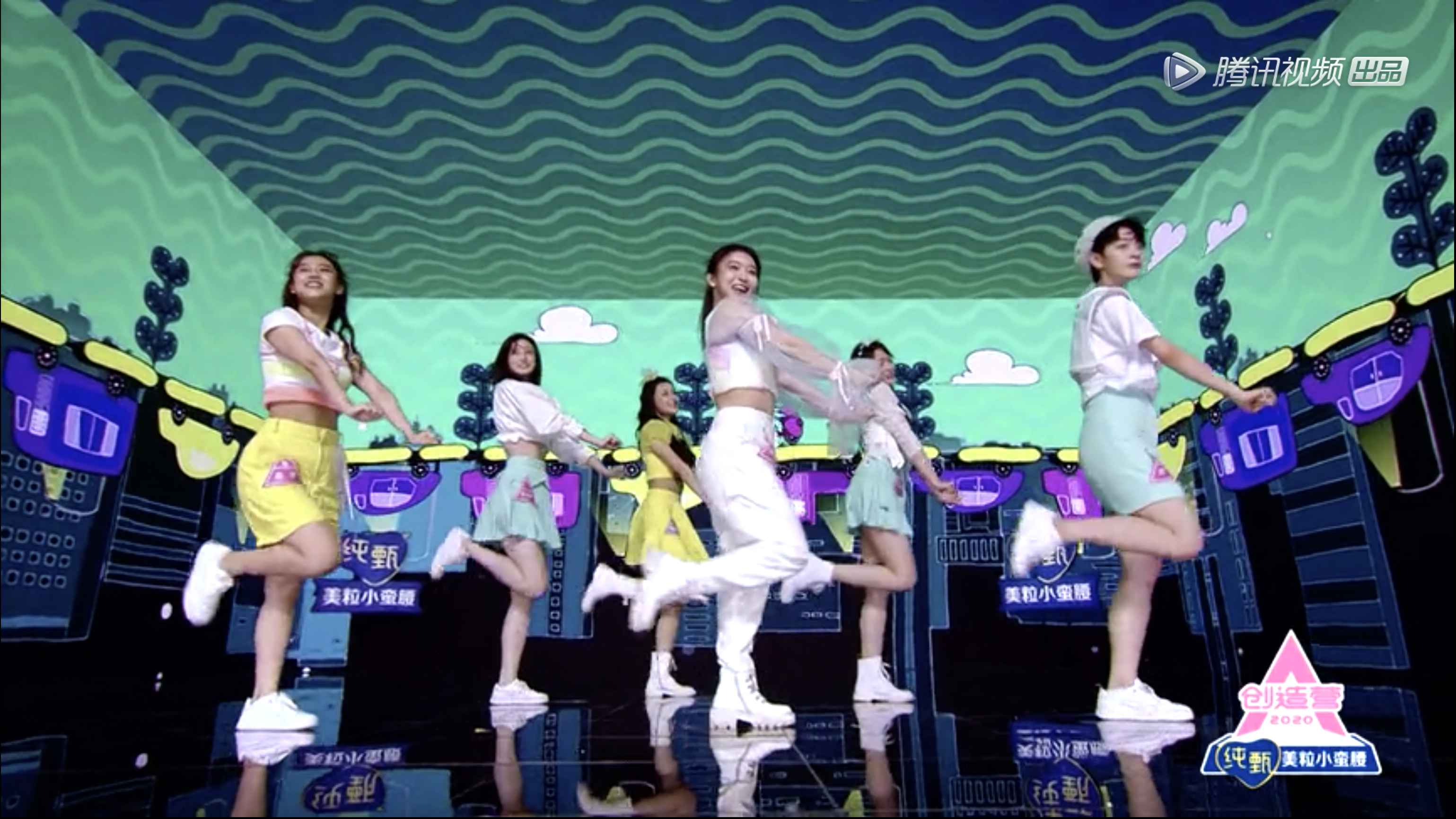 《缔造营2020》第二次公演吾想创意超燃舞台视觉助阵