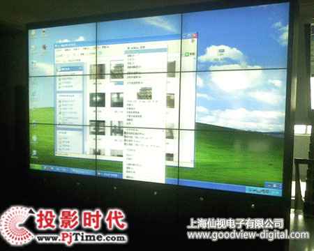 仙视电子液晶拼接大屏入驻临汾市公安局