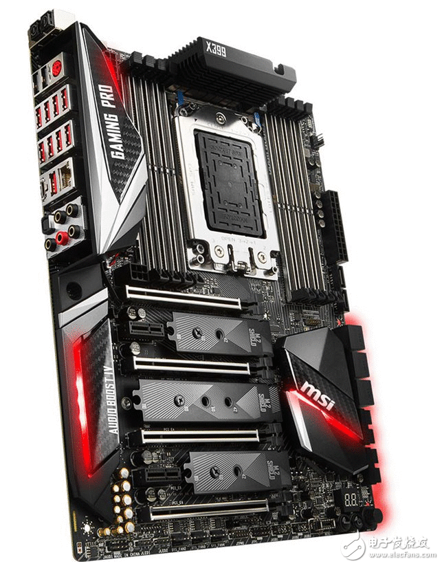 为旗舰保驾护航：微星推X399 GAMING PRI CARBON AC主板共同AMD最强处理惩罚器