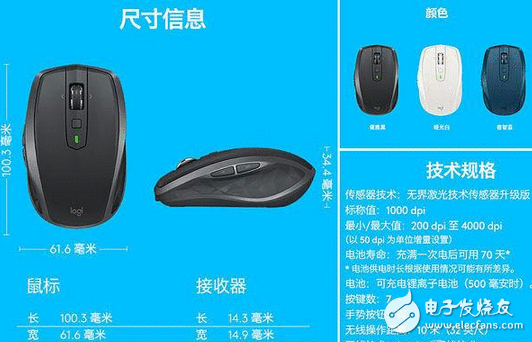 FLOW技能让多平台无缝传输！罗技 MX Anywhere 2S无线鼠标超过界限的小家碧玉