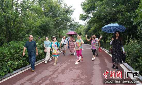 桂林秀峰区：“中华民族一家亲健步走”助力文明创城