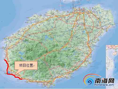 海南环岛旅游公路勘测设计招标了 看看乐东段结果美不美？