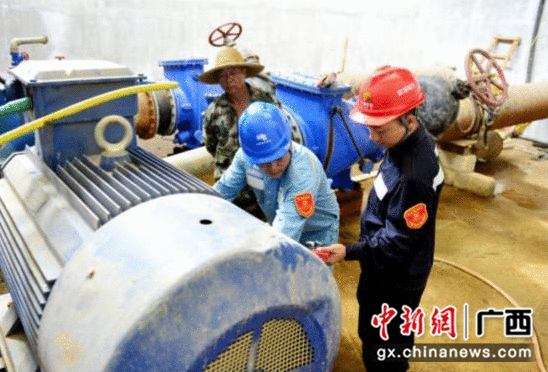 崇左江州区：浇灌用电增容为千亩农田降下“实时雨”