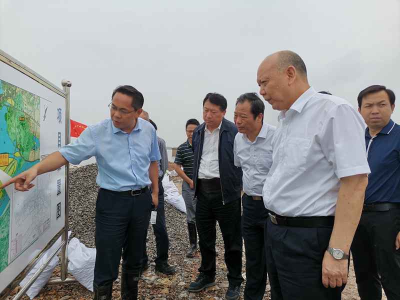 李建中在安庆督导查抄防汛救灾事情