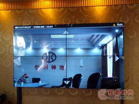 中电液晶拼接屏助力山西忻州数字水利建树