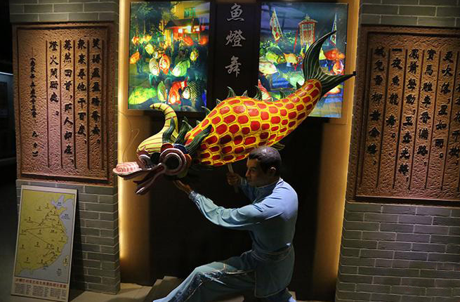 【岭南馆藏】国度级非物质文化遗产 深圳沙头角鱼灯舞风俗博物馆开馆