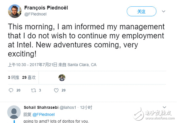 Intel元老级架构师去职：曾引领从奔驰4到酷睿2架构革命