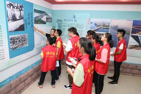 本报学生记者探访王家坝精力