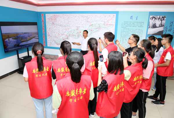 本报学生记者探访王家坝精力