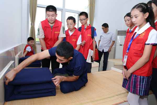 安徽青年报学生记者走进合肥消防四里河救助站