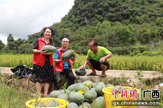 桂林移动爱心助农 2小时销出西瓜900斤