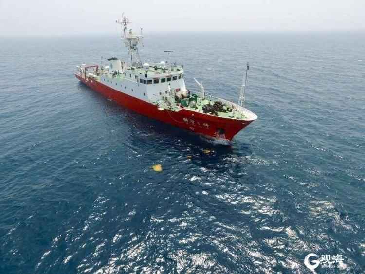 “科学三号”科考船返回青岛，完成低氧现象观测任务