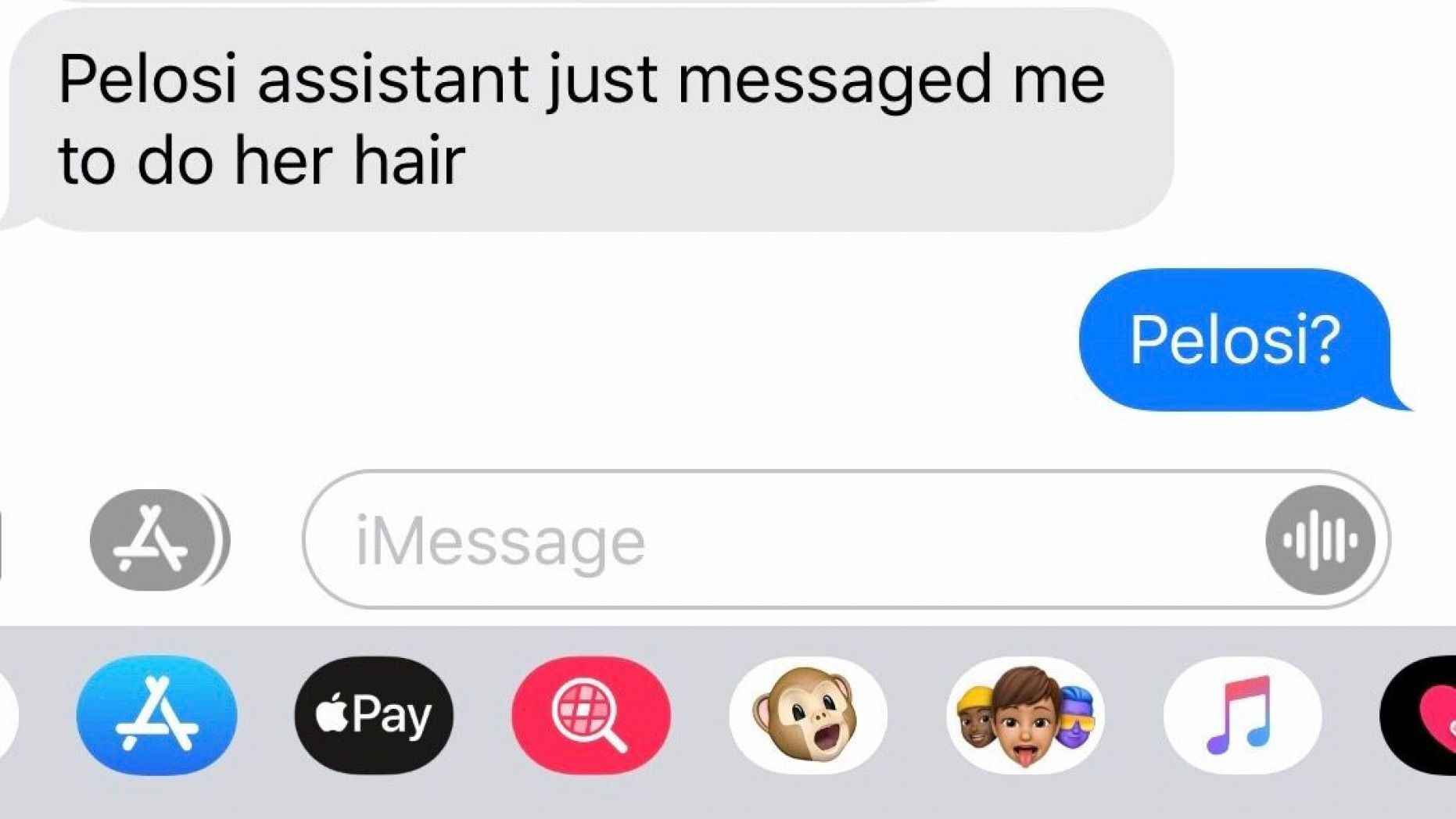 佩洛西违反疫情划定赴发廊做头发 不戴口罩被拍下