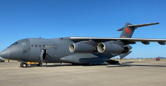 飞机编号01！中国空军运20接志愿军义士遗骸返国(图)