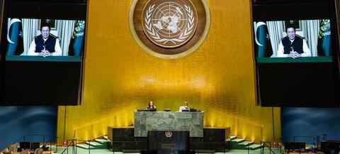 巴基斯坦总理联大演讲刚开始 印度代表溘然离席