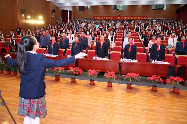 安徽省庆祝中国少年先锋队建队71周年示范主题队会在合肥进行