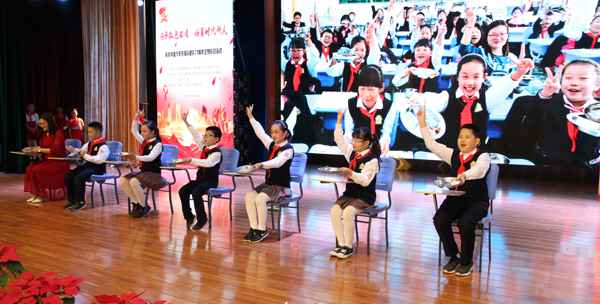 安徽省庆祝中国少年先锋队建队71周年示范主题队会在合肥进行