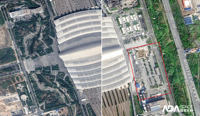 卫星图看武汉今昔比拟 武汉最近产生了什么?