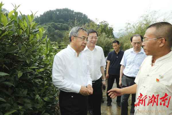 胡春华在湖南调研：一鼓作气全面打赢脱贫攻坚战