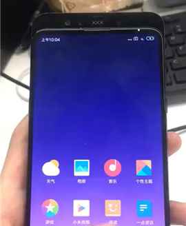 疑小米MIX3真机上手视频光 屏占比很高