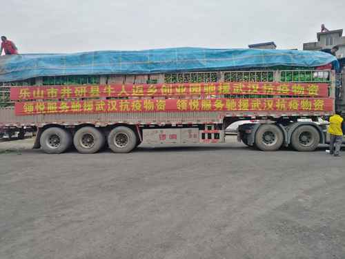 井研县牛人返乡创业园捐赠10吨“爱心蔬菜”运向武汉