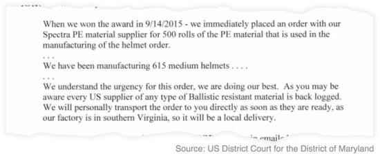 美军采购大批“美国造”防护装备 却发明来自中海内陆