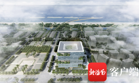 海口江东新区CAD首座地标将造现代版“空中花圃”