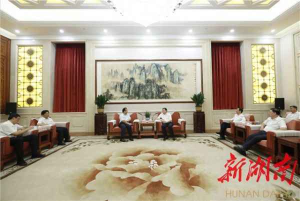 杜家毫许达哲与自然资源部党组书记、部长陆昊座谈