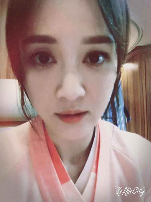 陈乔恩晒新剧照 古装造型仙气美艳