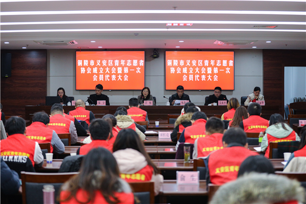 铜陵市义安区青年志愿者协会创立