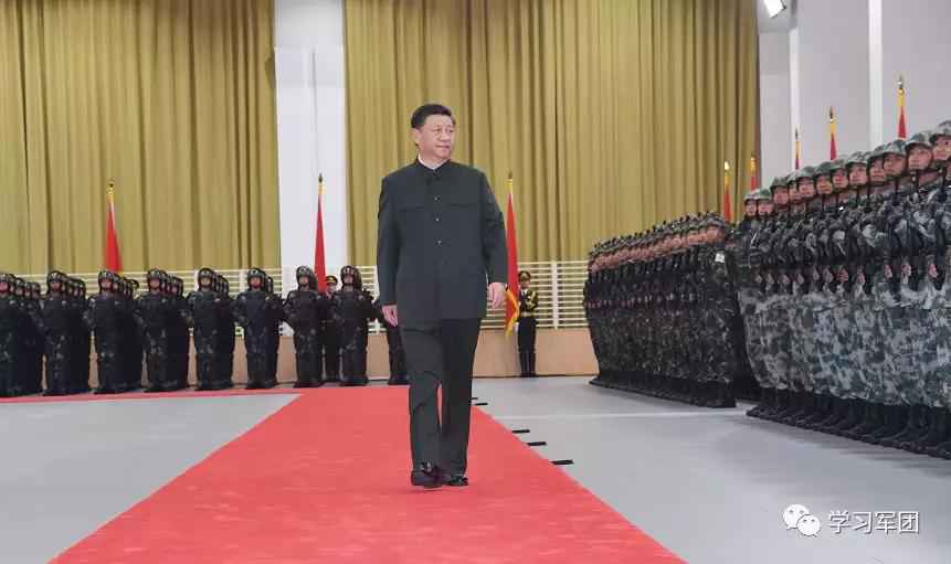 习近平考察驻澳门队伍并颁发重要发言