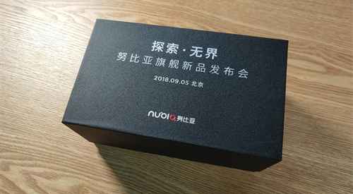 努比亚Z18邀请函表态：水晶球蓝牙音箱