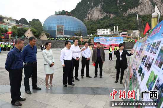 河池金城江区向决斗决胜脱贫攻坚提倡最后冲刺