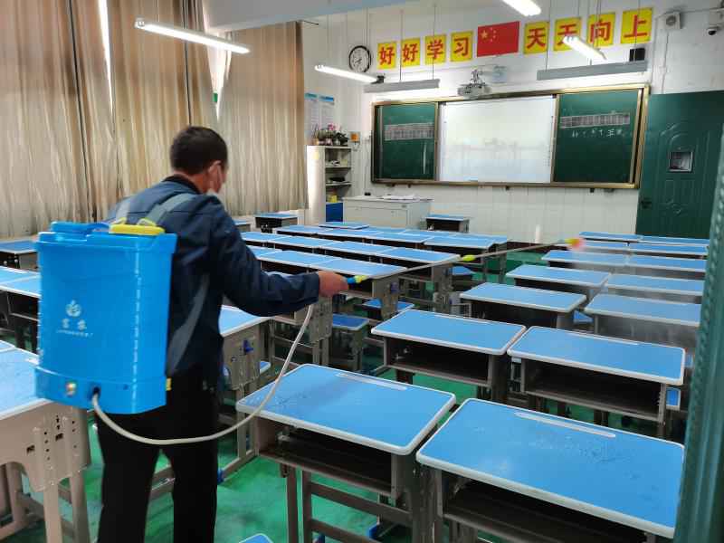 定远县“五个增强”织密校园疫情防控网