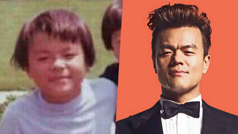 一模一样！JYP朴轸永童年照片果真 毫无改变「纯天然认证」