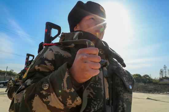 固本培元强基本 武警浙江总队嘉兴支队新兵新年开训